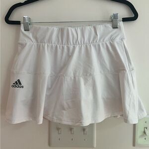 NWT Adidas "T Match Skirt" tennis skirt in White - Aeroready fabric! Size small